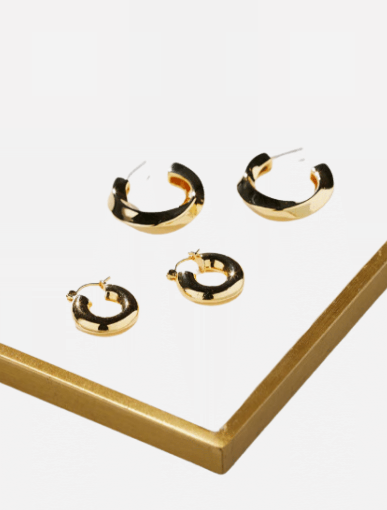 Accessories Adele Hoops - Gold
