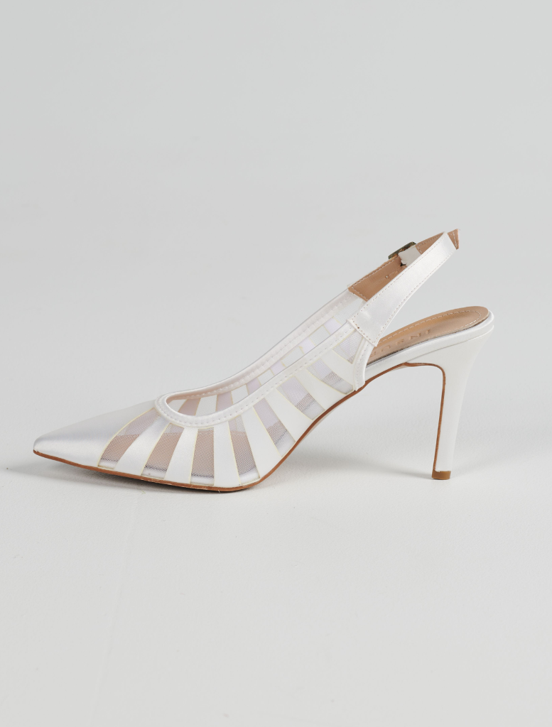 Shoes Azra Heel - White