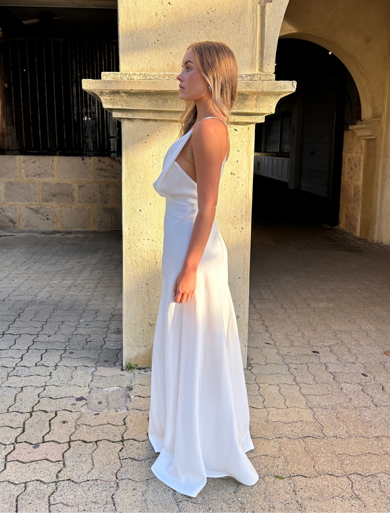 Jewel Maxi - Runway White - Insurge Clothing
