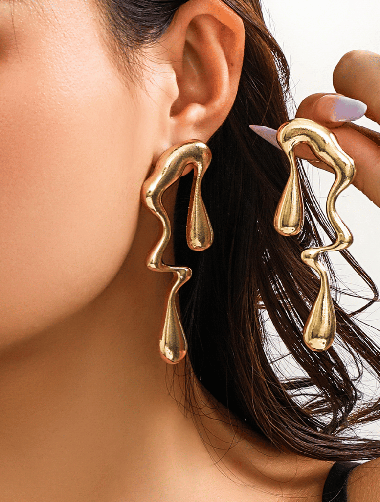 Preya Earrings - Gold - Insurge Clothing