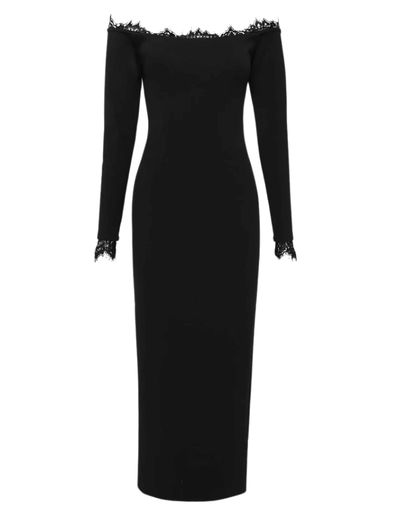 Clothing Eternal Midi Dress - Black