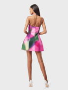 Clothing Blurred Mini Dress - Print