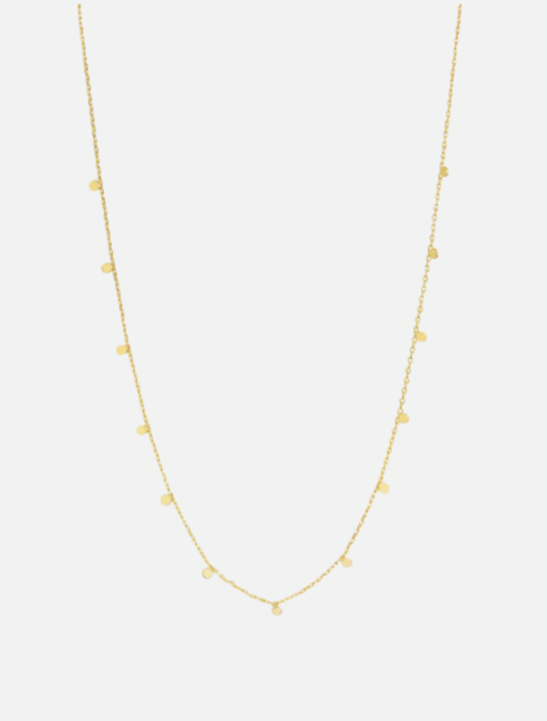Amara Necklace - Gold | Accessories | Accessories, brand-JOLIE AND DEEN, chain necklace, Necklace, Necklaces, price-Under $50, shell necklace | Jolie and Deen