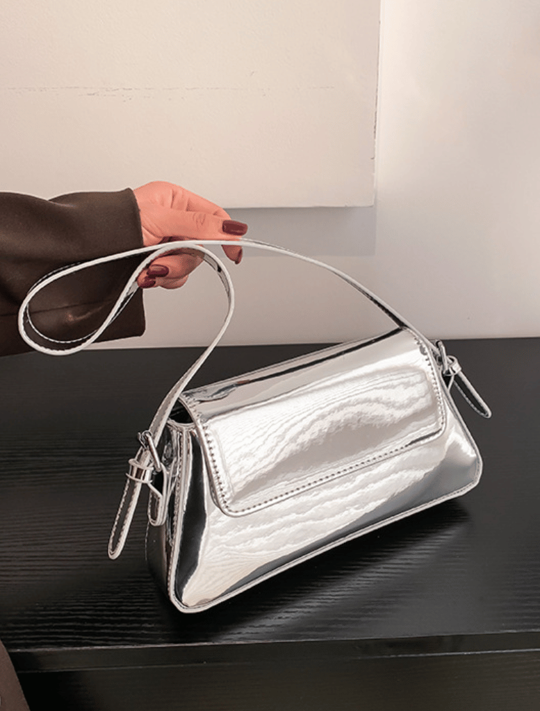 Accessories Moto Shoulder Bag - Silver