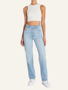 Denim A 94 High Straight - Hailey Distressed Vintage Blue