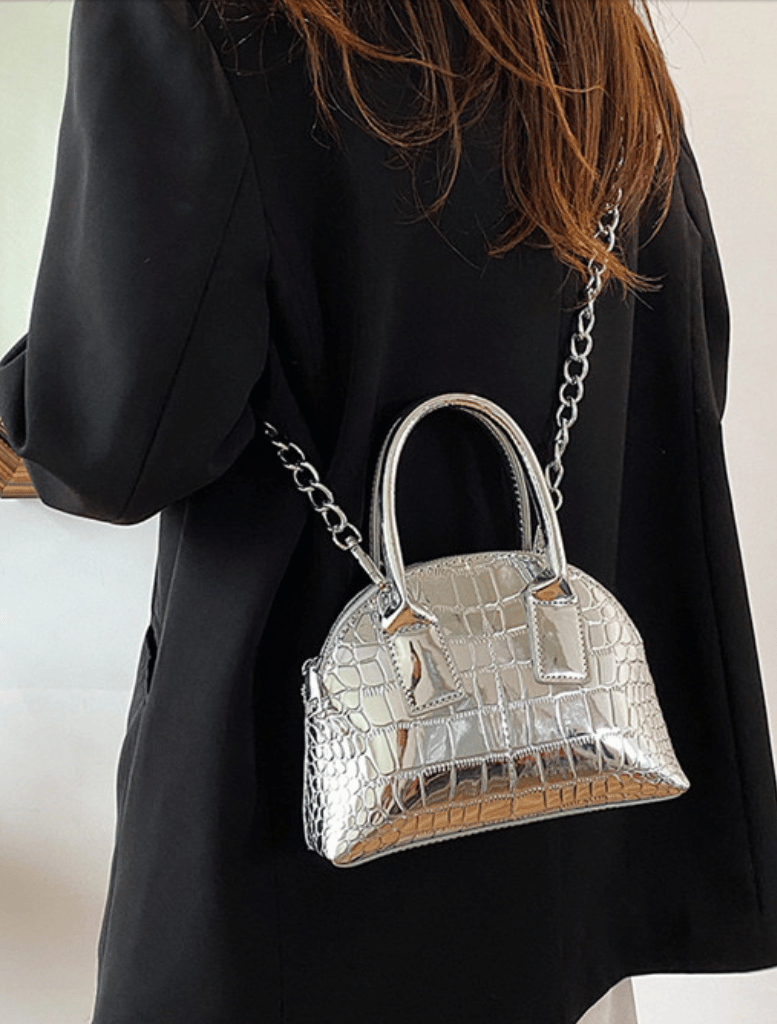 Accessories Audrey Bag - Silver Metalic