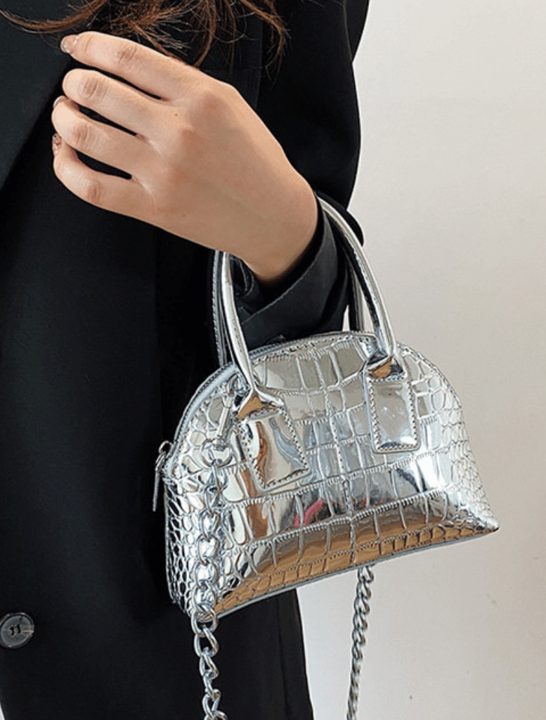 Accessories Audrey Bag - Silver Metalic
