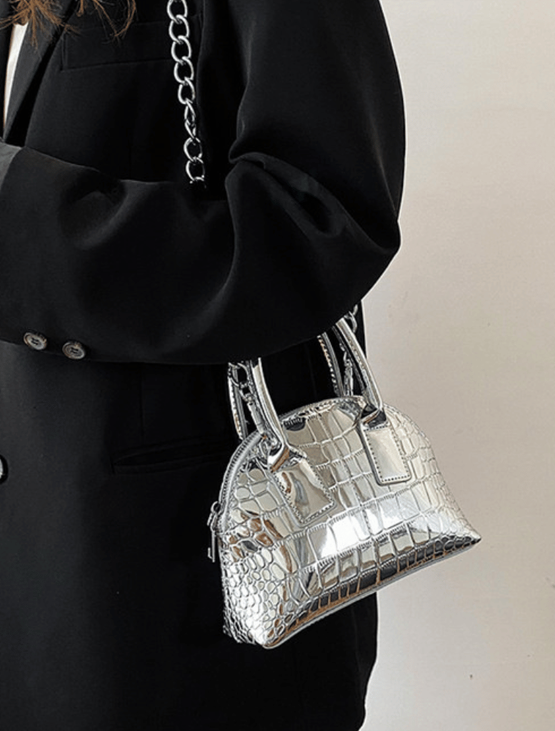 Accessories Audrey Bag - Silver Metalic