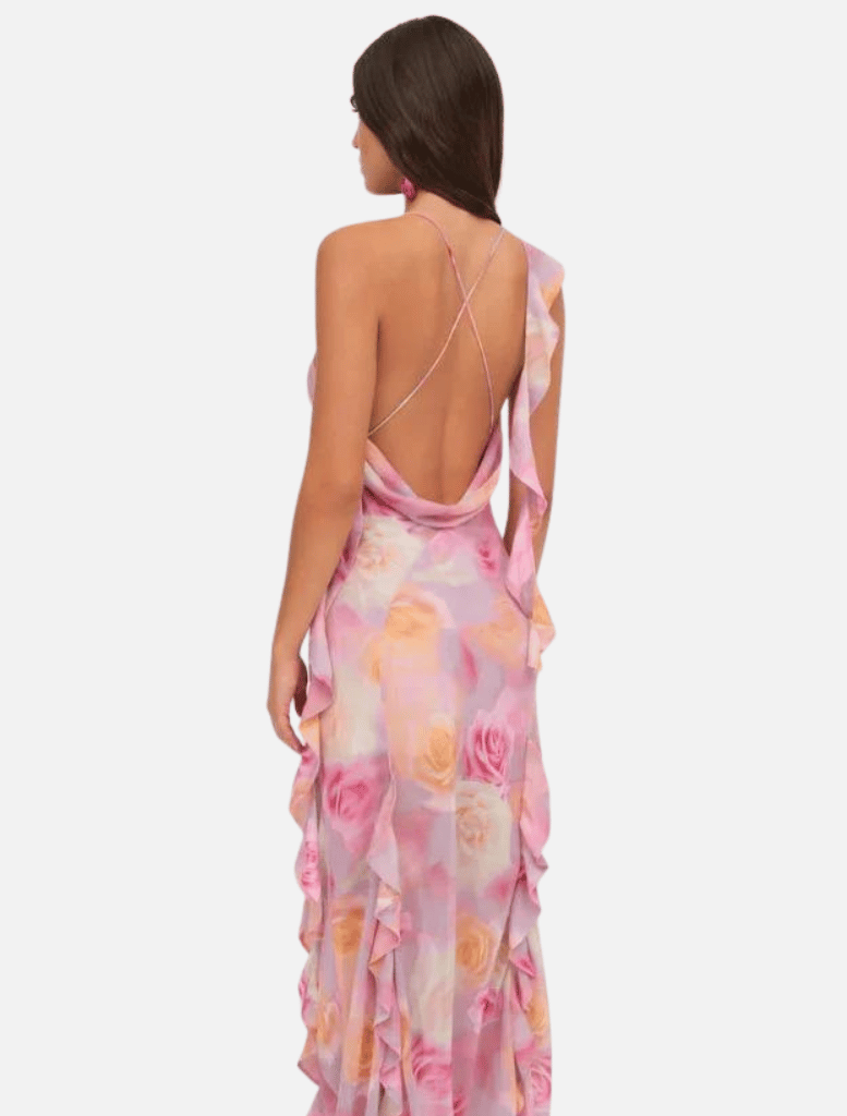 Beate Maxi Dress - Pink