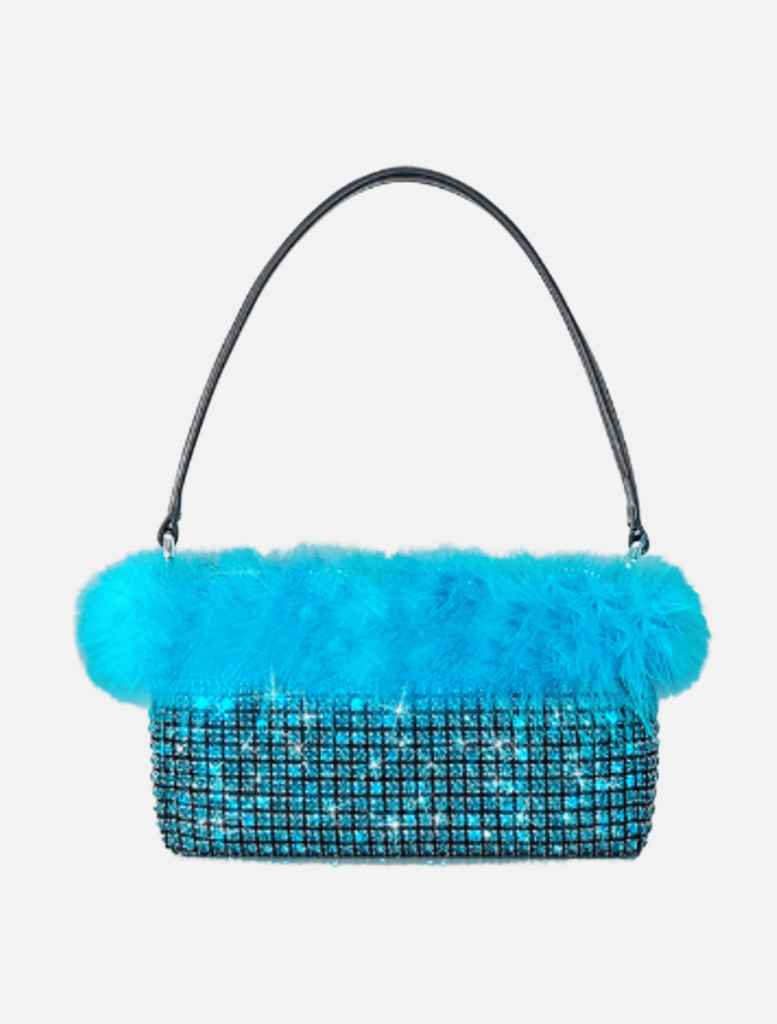 Accessories Bonnie Feather Bag - Azure Blue