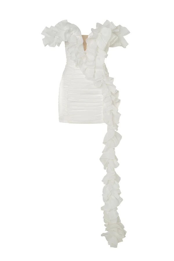 Casablanca Dress - White - Insurge Clothing