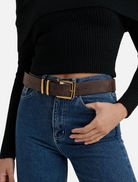 Accessories Nya Pu Leather Belt - Brown