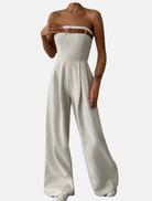 Petra Jumpsuit - Bone Linen