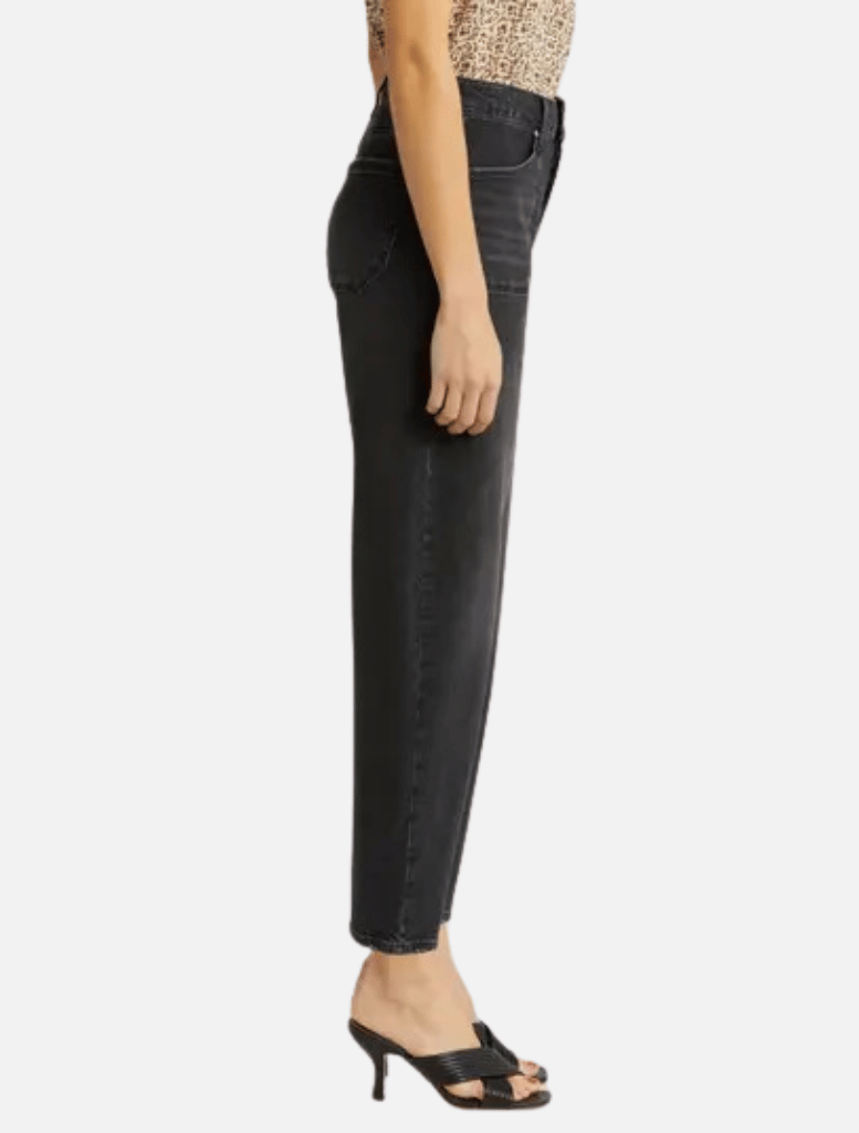 Denim Alexis W/ Coverted Button Fly Tapered - Viper Black