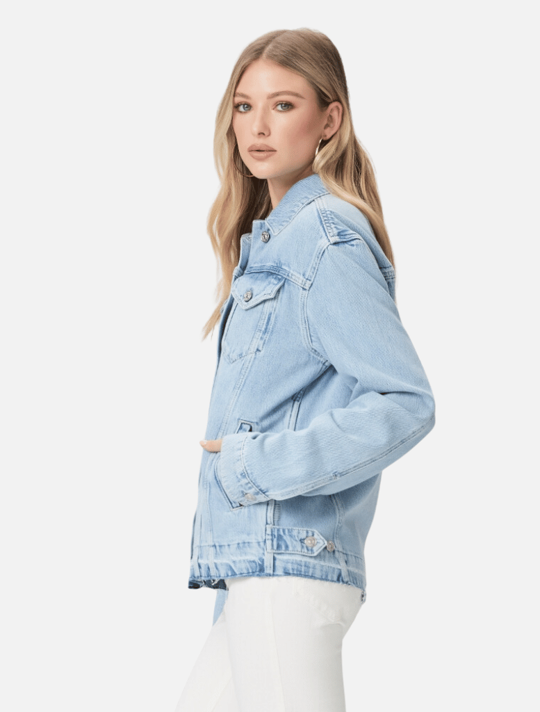 Denim Felix Jacket - Fifi Distressed