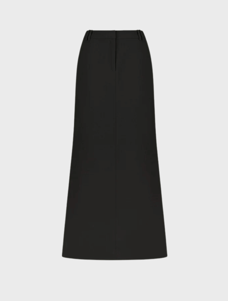 Clothing Irena Slide Spilt Maxi Skirt - Black
