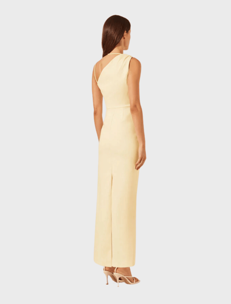 Clothing Lani Gathered Midi Dress - Vanilla