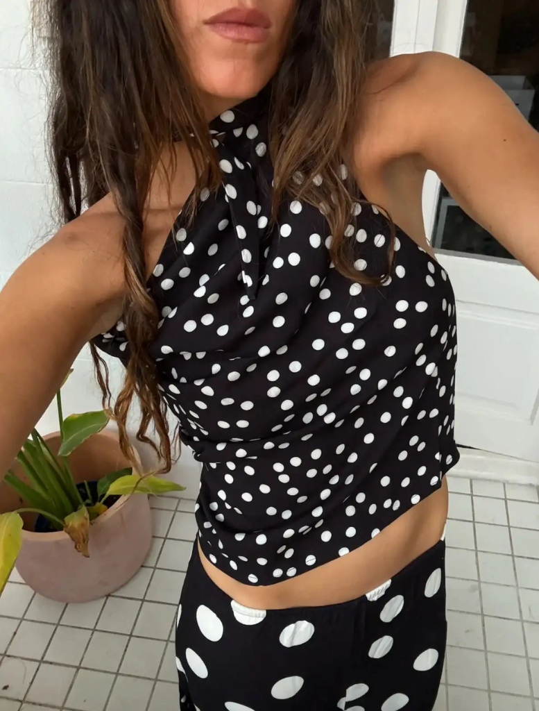 Susmies Lolita Top Polka Dot 