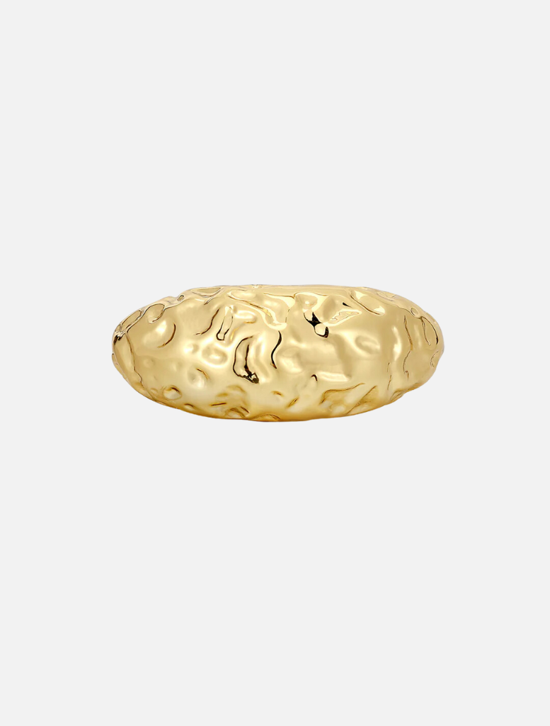 Accessories Molten Signet Ring - Gold