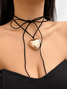Accessories Neo Heart Choker - Gold