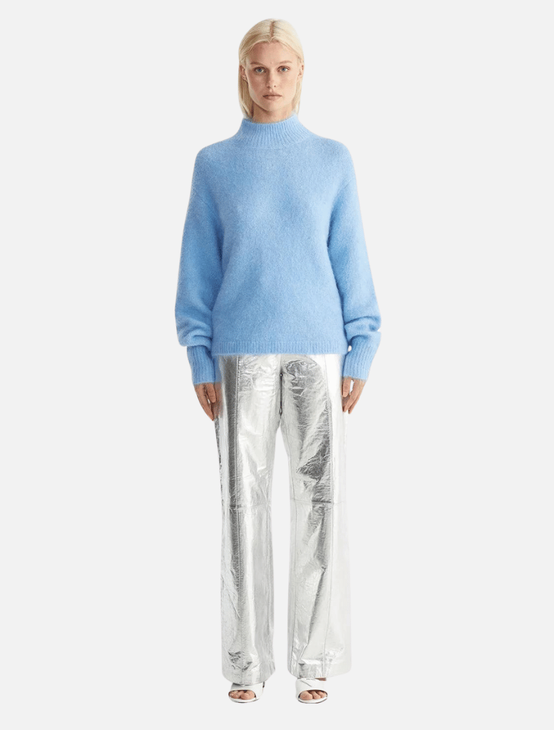 Nicola Mohair Knit - Cornflower Blue | Clothing | brand-Ena Pelly, Clothing, jumper, Knit, Knit Top, Knitwear, price-$250+, Sweater, Sweaters & Knitwear | Ena Pelly