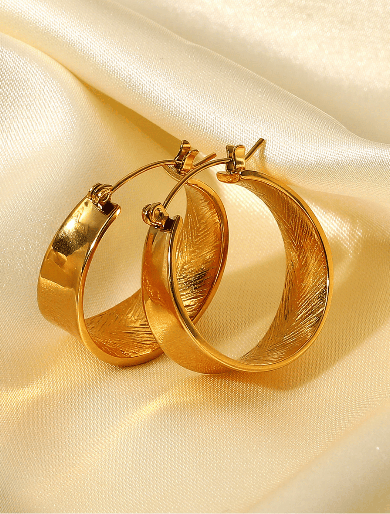 Accessories Positano Hoops - Gold