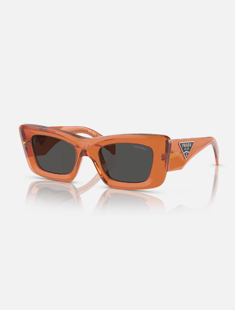 Accessories Prada PR13ZS Sunglasses - Crystal Orange Transparent