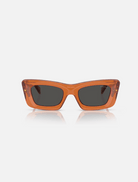 Accessories Prada PR13ZS Sunglasses - Crystal Orange Transparent