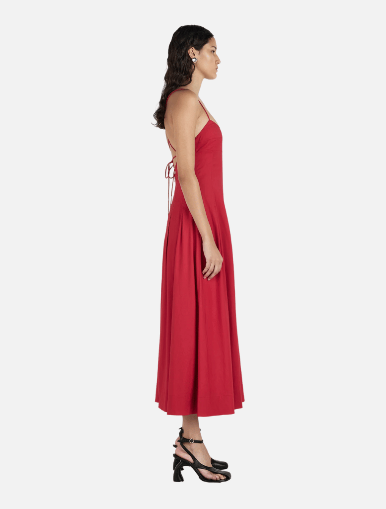 Clothing Carlotta Midi Dress - Samba Red