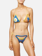 Swimwear The Crochet Tri Top - Azores