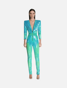 Jumpsuit Video Wars Jumpsuit - Aqua