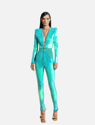 Jumpsuit Video Wars Jumpsuit - Aqua