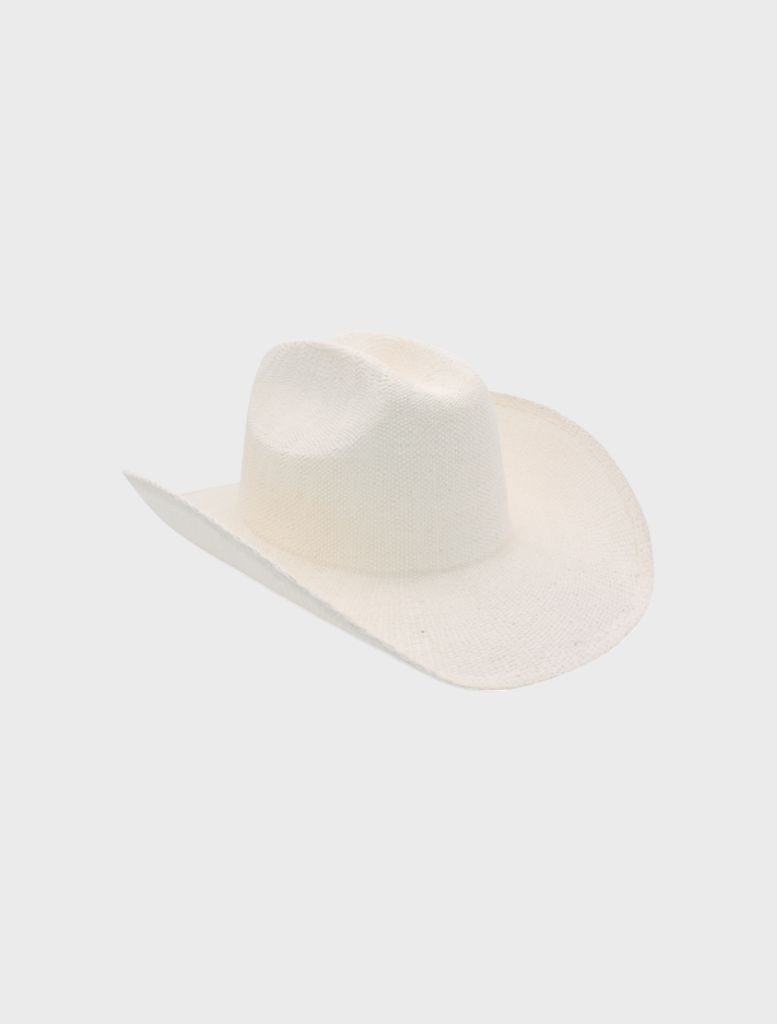 Addison Racewear's white fedora, featuring a classic style ideal for racing events and casual wear.