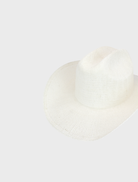 White fedora by Addison Racewear, showcasing a refined design suitable for both racing and everyday use.