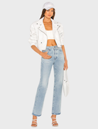 Elegant Leana Mid Rise Palazzo pants in Dune, offering a flattering fit and sophisticated style for any wardrobe.