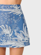 Anneliese Denim Set in blue and ivory, featuring a stylish design suitable for casual wear.