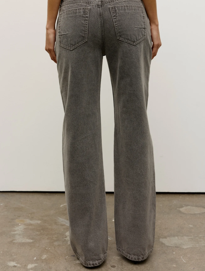 Avery Jean in Portland Grey, offering a stylish and comfortable fit, perfect for both casual and dressy looks.