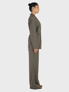 Isla Blazer in Forest green, featuring a tailored fit and elegant design, perfect for both casual and formal occasions.