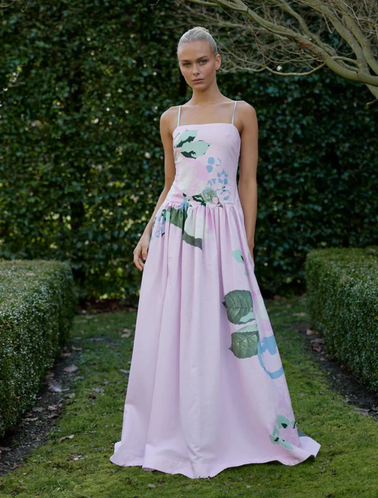 Baby Le Fruit Cordelia Dress featuring a playful fruit print, perfect for infants and toddlers.