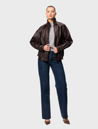 Jordan Espresso jacket featuring a sleek design and modern fit, ideal for casual or athletic wear.