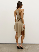 Frankie Skirt in a sandy Dune hue, designed with a flattering fit and comfortable material for everyday wear.