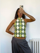 Grace Reversible Top showcasing a chic, dual-sided design for adaptable styling and comfort in any wardrobe.