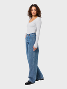 Greymarle Lincoln Top, showcasing a modern cut and versatile style for various outfits and events.