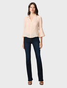  High-rise bootcut jeans from The Forum, featuring a classic design suitable for various casual occasions.