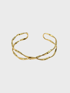 Gold Ida bracelet featuring a delicate design, perfect for adding elegance to any outfit.