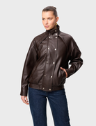 Jordan Espresso jacket featuring a sleek design and modern fit, ideal for casual and athletic wear.