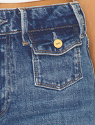 Lennah W Mini Patch PKT - Coventry high rise jeans made from denim, featuring a flattering high waist.