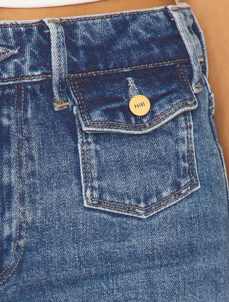 Lennah W Mini Patch PKT - Coventry high rise jeans made from denim, featuring a flattering high waist.