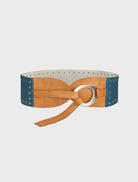 Multicolour Nuvola belt featuring a buckle and two adjustable straps.
