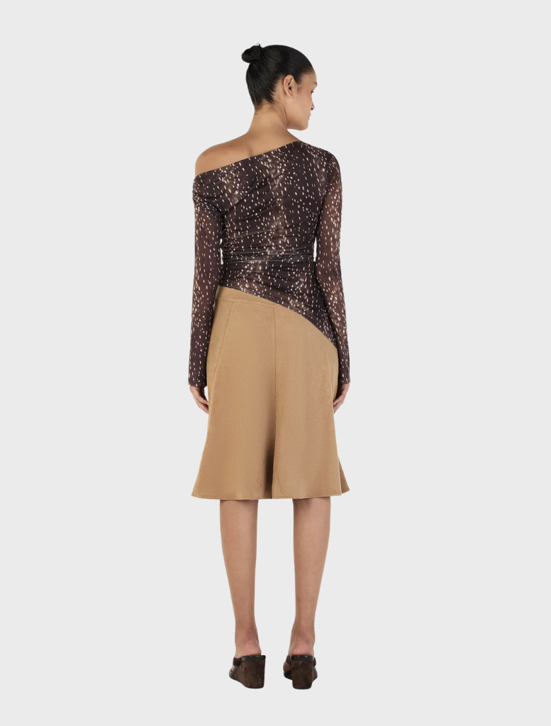 Stylish long sleeve top by Paige, showcasing a charming Bambi graphic, suitable for everyday outfits.
